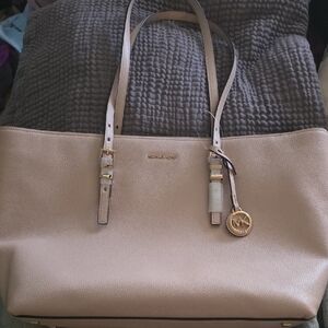 Micheal Kors Quinn lg ez tz tote soft pink